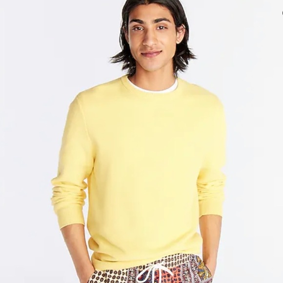 Jcrew Cotton-silk piqué sweater - Picture 1 of 3